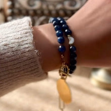 Load image into Gallery viewer, Pendant - name Custom stones bracelet_rosary