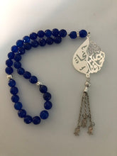 Load image into Gallery viewer, Pendant -Name Doaa Custom Car Stone half oval