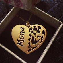 Load image into Gallery viewer, Name Necklace - Full Heart