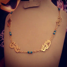 Load image into Gallery viewer, Family Necklace - Turquoise