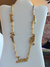 Load image into Gallery viewer, Family Necklace - 5 names