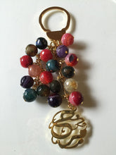 Load image into Gallery viewer, Keychain - Name Custom + colored bead bundle