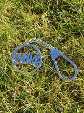 Load image into Gallery viewer, Keychain - Name Custom Rim circle