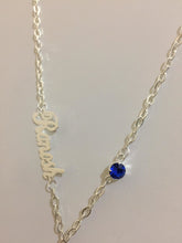 Load image into Gallery viewer, Name Necklace - Name sentence