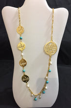 Load image into Gallery viewer, Family Necklace - 4 names + Doaa