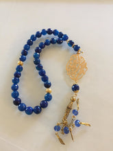 Load image into Gallery viewer, Pendant - Name Custom Car Stone blue