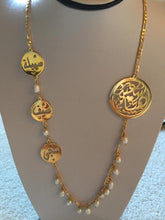 Load image into Gallery viewer, Family Necklace - pearl and circle