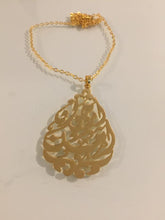 Load image into Gallery viewer, 2 name necklace - couples name oval