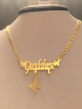 Load image into Gallery viewer, Name Necklace - Multi butterfly