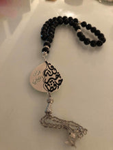 Load image into Gallery viewer, Pendant - 2 Names Custom Car Stone half colored