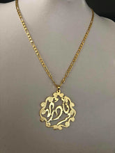 Load image into Gallery viewer, Name Necklace - Sandy texture frame