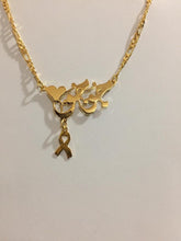 Load image into Gallery viewer, Name Necklace - Heart badge