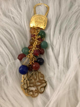 Load image into Gallery viewer, Keychain- Doaa Custom + colored stone