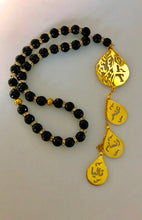 Load image into Gallery viewer, Pendant - 4 Names Custom Car Stone multi oval