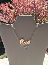 Load image into Gallery viewer, Graduation - name + date Pearl necklace
