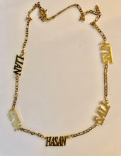 Load image into Gallery viewer, Family Necklace - 5 names