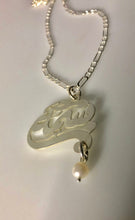 Load image into Gallery viewer, Name Necklace - Small Pearl