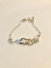 Load image into Gallery viewer, Customized - Name simple + pearl bracelet