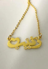 Load image into Gallery viewer, Name Necklace - Heart