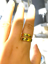 Load image into Gallery viewer, Ring - 2 names opened