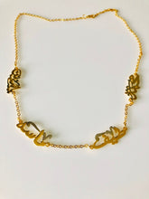 Load image into Gallery viewer, Family Necklace - 2 color + 4names