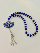 Load image into Gallery viewer, Pendant - 2 Names Doaa Custom Car Stone wing shaped