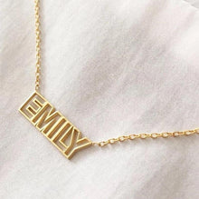 Load image into Gallery viewer, Name Necklace - empty name