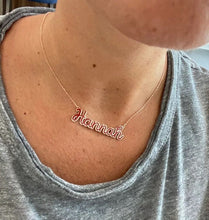 Load image into Gallery viewer, Name Necklace - name colors