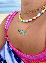 Load image into Gallery viewer, Name Necklace - name colors