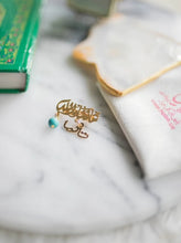 Load image into Gallery viewer, Kids - MSA brooch + turquoise