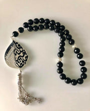 Load image into Gallery viewer, Pendant - 2 Names Custom Car Stone half colored