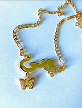 Load image into Gallery viewer, Name Necklace - Heart/butterfly