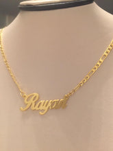 Load image into Gallery viewer, Name Necklace - Shiny cursive