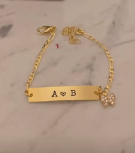 Load image into Gallery viewer, Customized - single name bracelet
