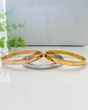 Load image into Gallery viewer, Stainless steel- 3 colors bangles small size
