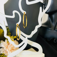Load image into Gallery viewer, Stainless steel- earring One big circle

