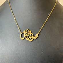 Load image into Gallery viewer, Necklace - Stainless steel gold necklace set elkol
