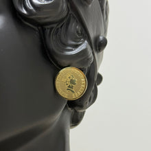 Load image into Gallery viewer, Earrings -  Stainless steel gold lira
