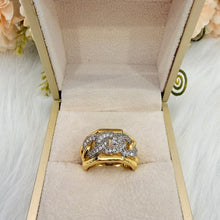 Load image into Gallery viewer, Ring - Gold free size zircon rings shape
