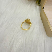 Load image into Gallery viewer, Ring - Gold free size zircon different shape

