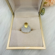 Load image into Gallery viewer, Ring - Gold free size zircon different shape
