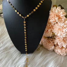 Load image into Gallery viewer, Necklace - Gold chain small circles
