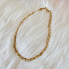 Load image into Gallery viewer, Necklace - Stainless steel gold simple chain with small balls
