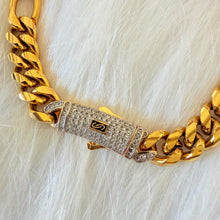 Load image into Gallery viewer, Stainless steel - Bracelet chain with stones new shape

