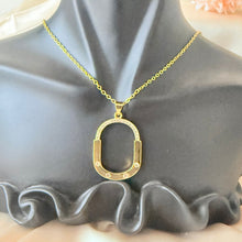 Load image into Gallery viewer, Sets - Stainless steel 2 pieces necklace and earrings zircon circle

