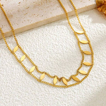 Load image into Gallery viewer, Necklace - Stainless steel gold chain Neck choker
