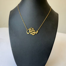 Load image into Gallery viewer, Necklace - Stainless steel gold necklace set elkol
