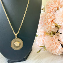 Load image into Gallery viewer, Necklace - Stainless steel gold tiger gold zigzag
