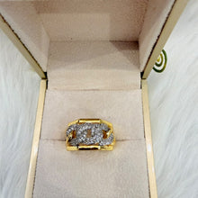 Load image into Gallery viewer, Ring - Gold free size zircon rings shape
