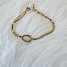 Load image into Gallery viewer, Bracelet - Stainless steel gold simple chain
